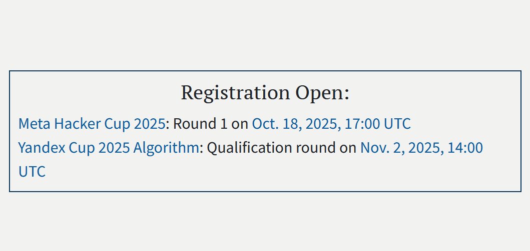 Competitive Programming Hall of Fame tweet media