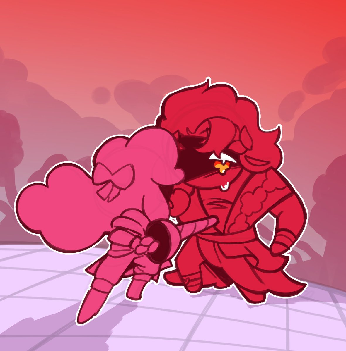 PinkieAirplane's tweet image. WHAT DID YOU DOOO
#crk #cookierunkingdom #wildberrycookie #raspberrycookie