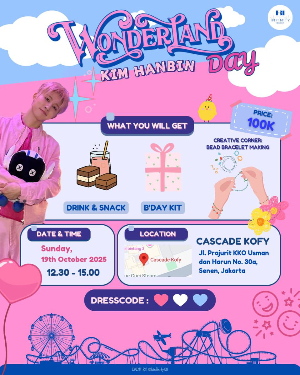 binfinity131's tweet image. 3 slot left!!! 

Yuk buruan ID deul yang mauuu ikut birthday party sisa 3 slot yaa!