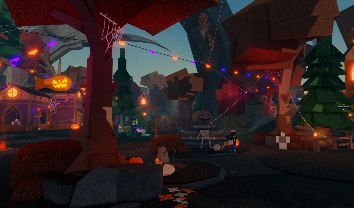 RobloxFisch's tweet image. Something exciting is happening at Fisch this year.👀🎃 Trick or Treat, maybe?