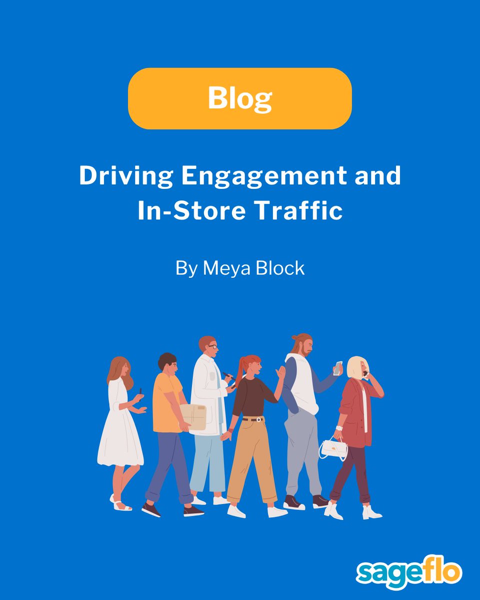 sageflo's tweet image. In this blog, Meya Block shares how brands that invest in their local teams drive in-store engagement.

Read here: bit.ly/4nND8Cy
#distributedmarketing #storetraffic #engagement #sageflo