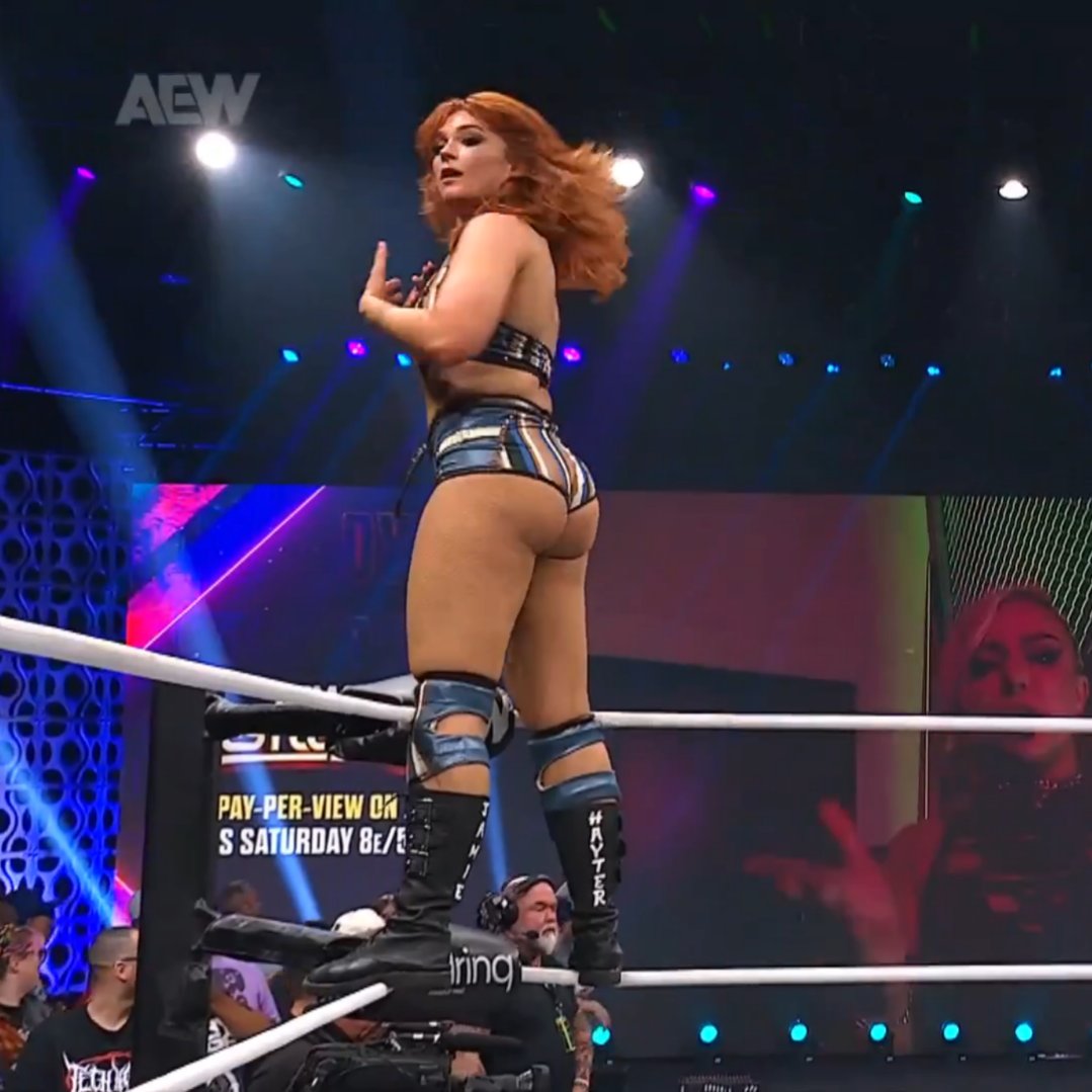 BabesnWrasslin's tweet photo. AEW Wrestler Jamie Hayter 🍑 https://t.co/fo3BfXiOq3