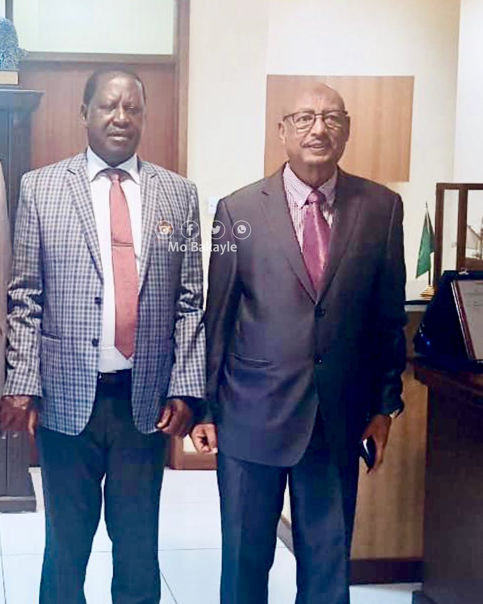 Raila Odinga is a Kenyan version of <a href="/FaisalAliWarabe/">Faysal Ali Warabe</a>, a failed politician who refuses to retire, he has finally left the political scene by passing away, 

Now the question is, will Waraabe leave politician or he’ll continue failing until the end just like his boss Raila?😂