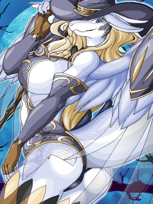 ハロウィンの魔女衣装サフィラ🎃✨（再揭）
#竜姫神サフィラ #遊戯王