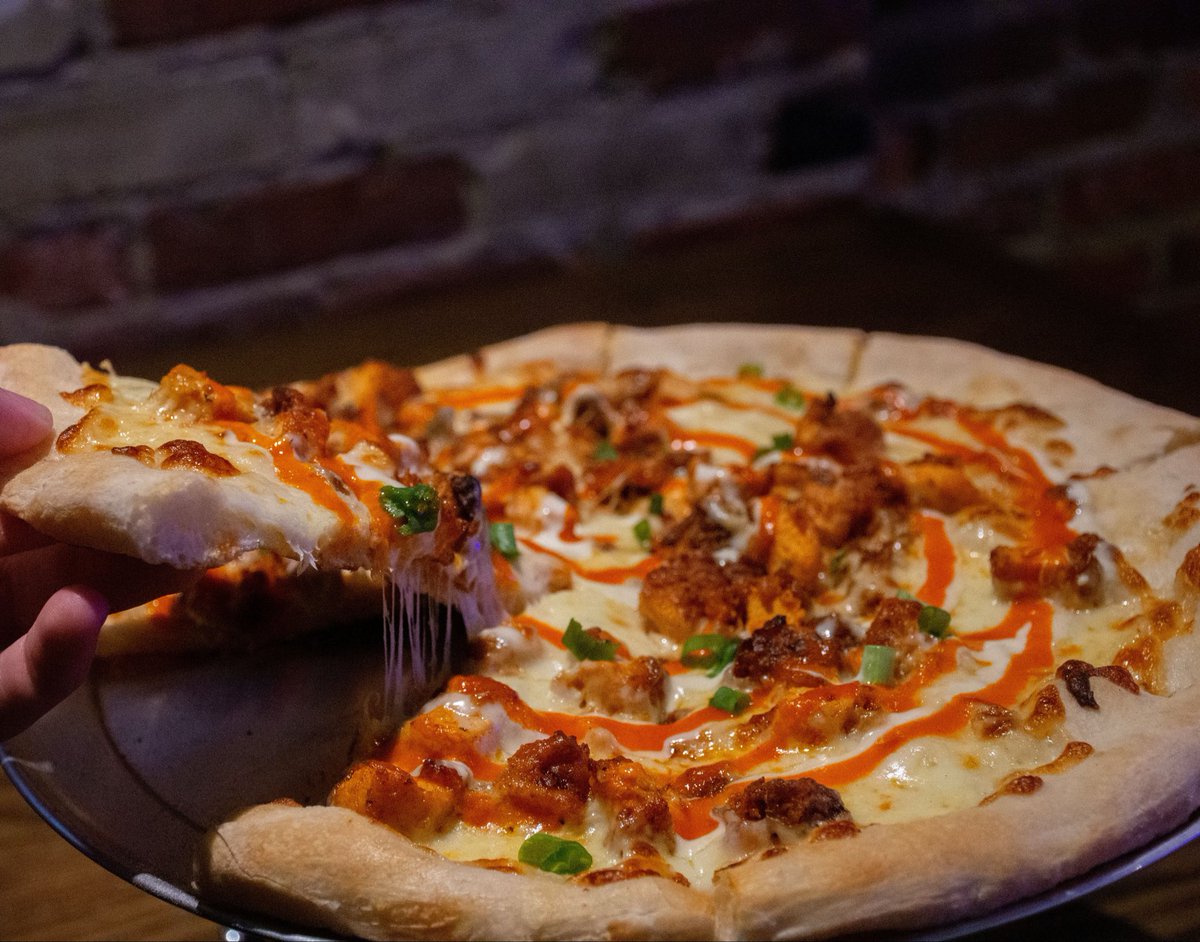 This is why we can't have just one slice#BuffaloChickenPizza #PhillyEats #misconduct #PhillyFoodie #PhillySportsBar #Pizza #SportsBar #PhillyFood #PizzaLovers #GameDayFood #PhillyBars #Philadelphia #Philly #PhillyLife #VisitPhilly #PhillyFoodScene #CheesePull #BuffaloChicken