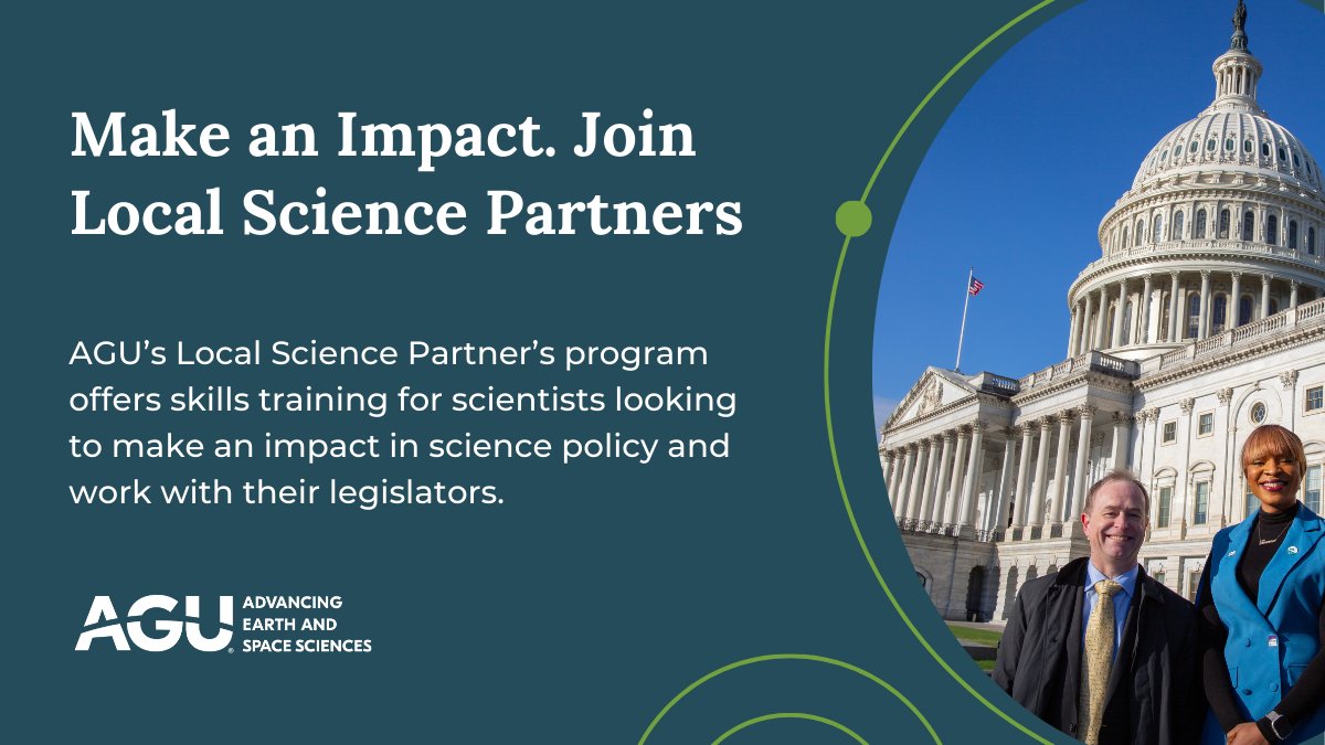 AGU Science Policy tweet media