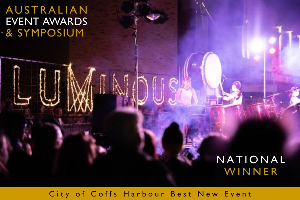 ✨ City of Coffs Harbour Best New Event ✨ Congrats to Luminous 2025 (Maitland City Council)! Two solstice nights of fire, light &amp; magic lit up Maitland. 👏 Hats off to all the nominees!

#AustralianEventAwards #Awards #events #coffsharbour