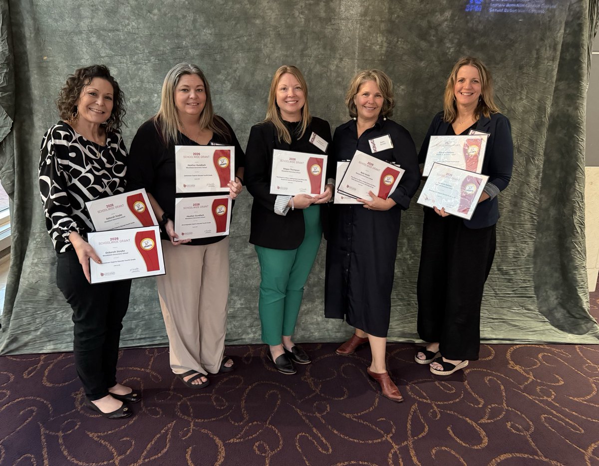 Congratulations to our VBEF grant winners and thank you VBEF for supporting teachers and students. <a href="/WoodchuckWorld/">WoodchuckWorld</a>