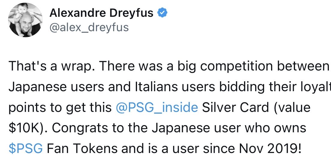 nabetakeshi0710's tweet image. I got a PSG Silver Card NFT💳🇫🇷⚽️
The first reward was a very valuable gift🎁
This is just the beginning of the rewards for this card, and there are many more experiences to come🇯🇵
I&apos;m looking forward to it❣️
@matchain_io 
@PSG_inside 
#Chiliz #socios 
#matchain_io 
#PSG_inside