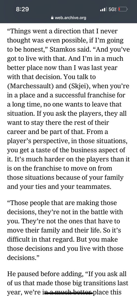 Stamkos interview I cri