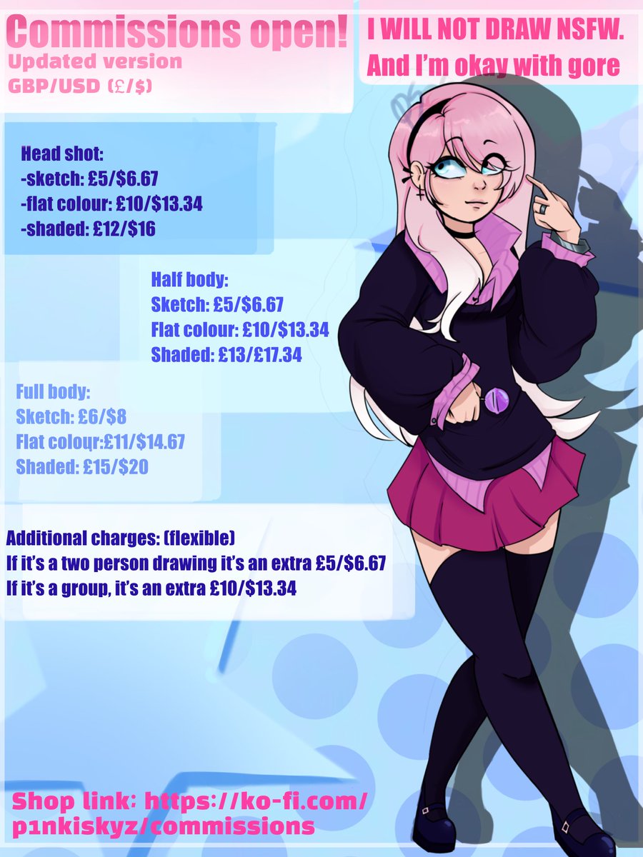 Pinki_ skyz (COMMISSIONS OPEN) (@p1nkiSkyz) / Posts / X