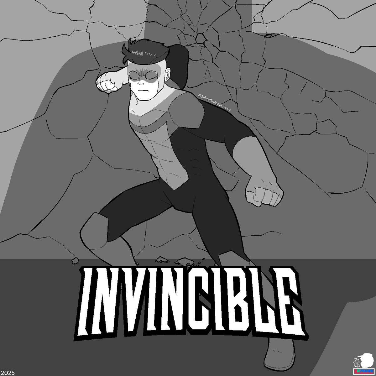 RobloxFan75000's tweet image. Doodletober 2025 - Invincible [Day 8]

I deeply apologize for the lack of artwork for almost a week; I&apos;ve been busy and struggling with my college stuff, which I need to concentrate on.

Anyway, here is the doodle of Invincible! ✨