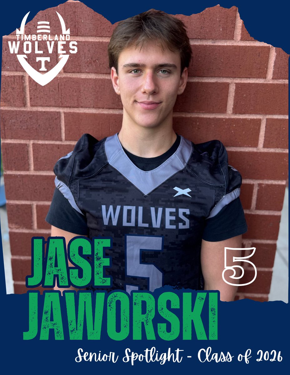Senior Spotlight 🎓🔦
Congratulations to Senior, 
Jase Jaworski #5🎉!

Make sure to thank our top supporters: Sugarfire Wentzville and Charleys Cheesesteaks! 😊
