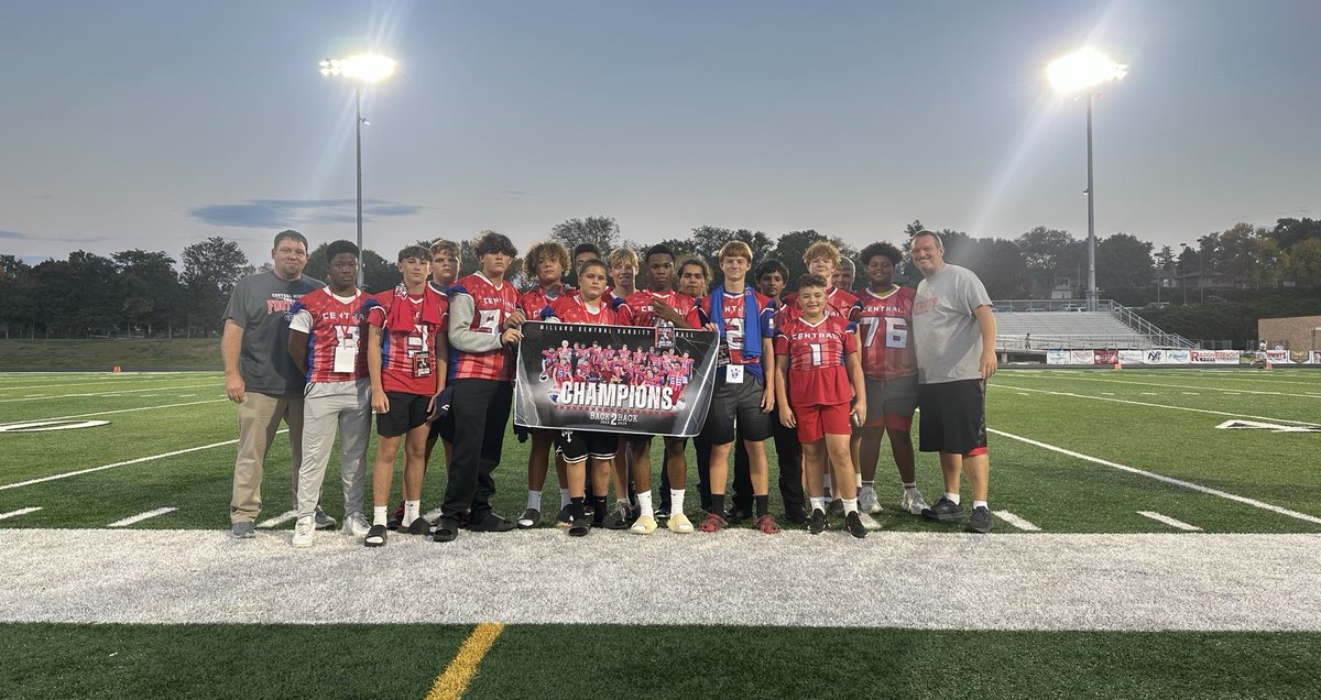 Tonight <a href="/MSHSactivities/">Millard South Activities</a> celebrated our football team for going back to back football champions! Thank you for a great evening. Go Cyclones! Go Patriots!