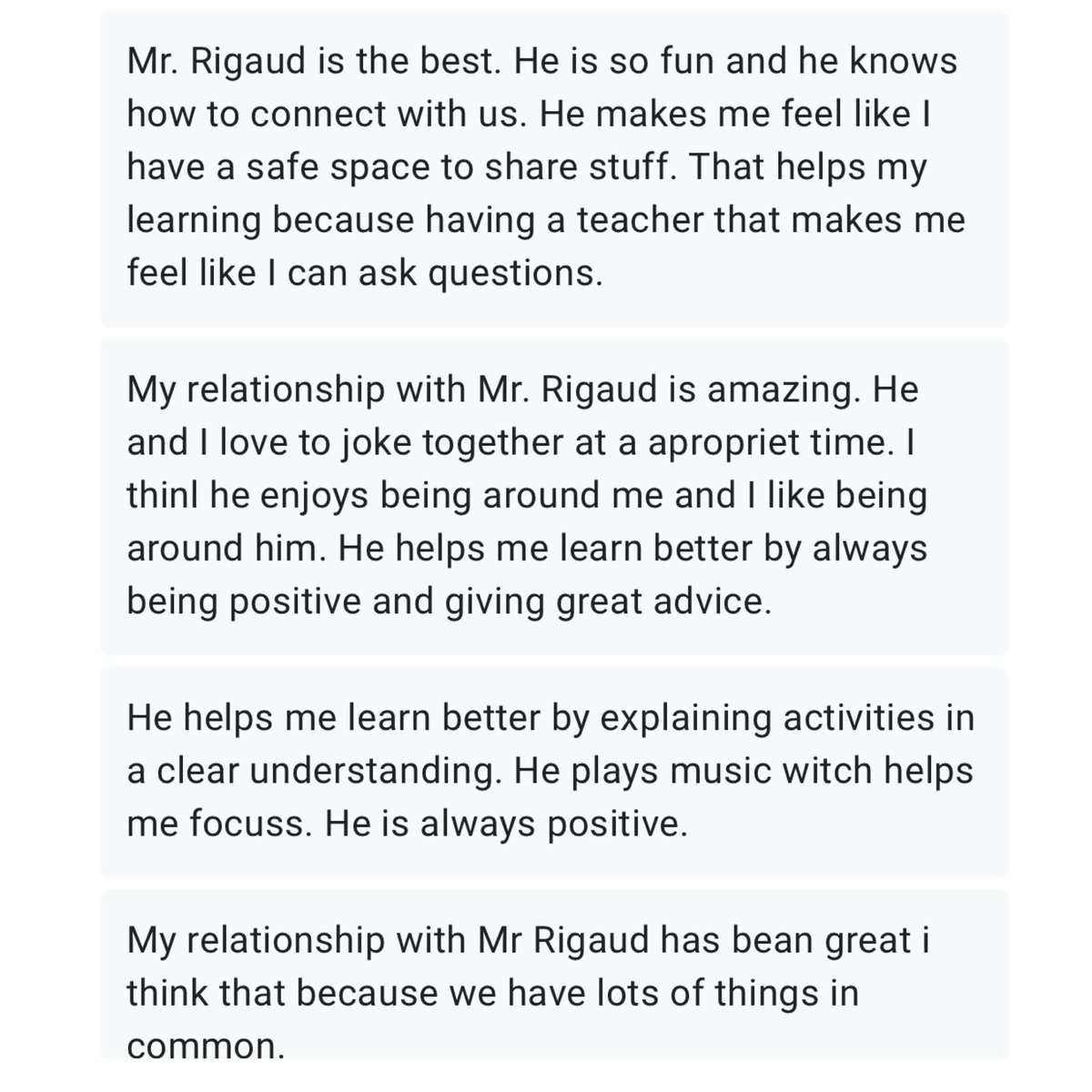 sammyrigaud's tweet image. “My students said I’m that teacher 😭💯”
Quarter 1 locked in 📚 They growing fast, feeling safe, valued &amp;amp; seen—exactly how it should be. 🙌🏽 #FifthGradeTeacher #TeacherLife #StudentGrowth #SafeSpace #TeachingWithHeart #BlackEducator