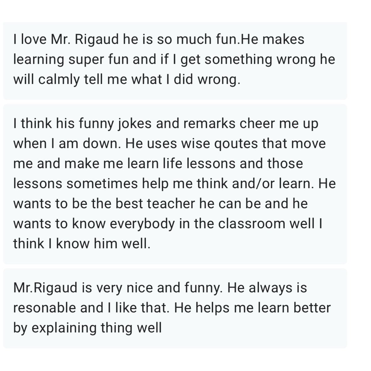 sammyrigaud's tweet image. “My students said I’m that teacher 😭💯”
Quarter 1 locked in 📚 They growing fast, feeling safe, valued &amp;amp; seen—exactly how it should be. 🙌🏽 #FifthGradeTeacher #TeacherLife #StudentGrowth #SafeSpace #TeachingWithHeart #BlackEducator