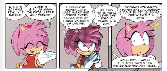 This is the best Amy has been written in over a decade holy shit