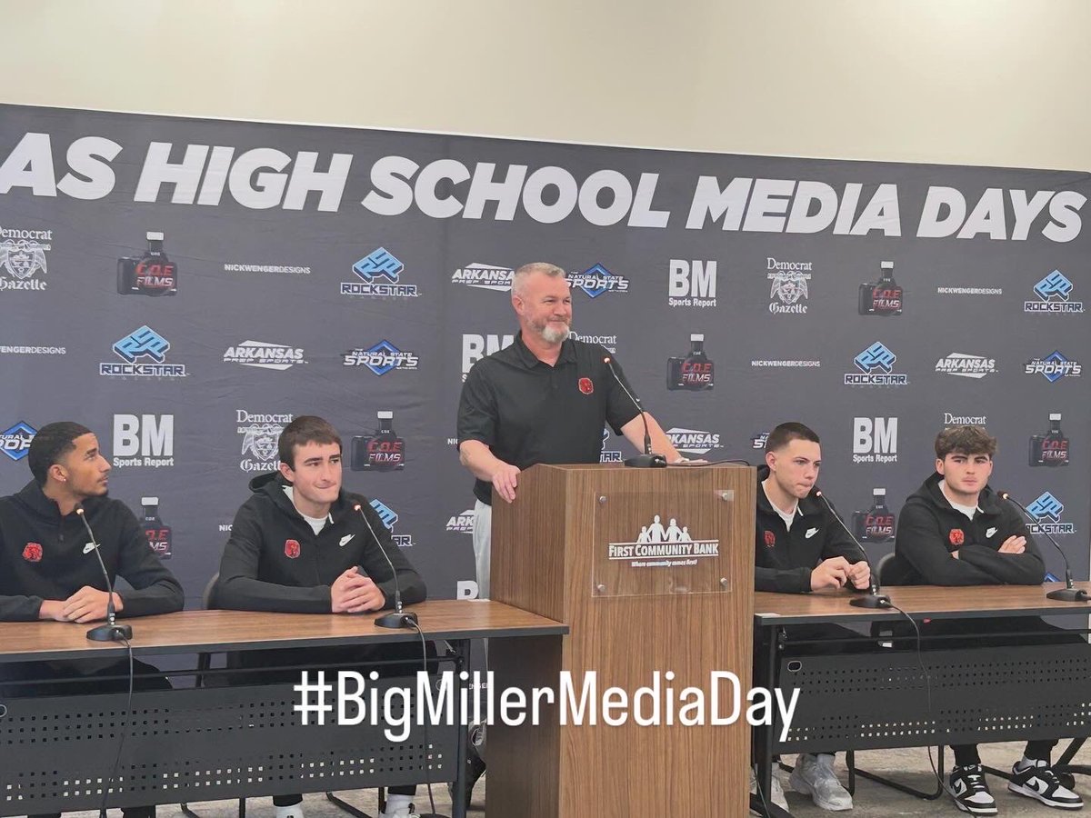 Thankful for the opportunity to work to get Searcy Basketball back on the map! #LionMode #BigMillerMediaDay