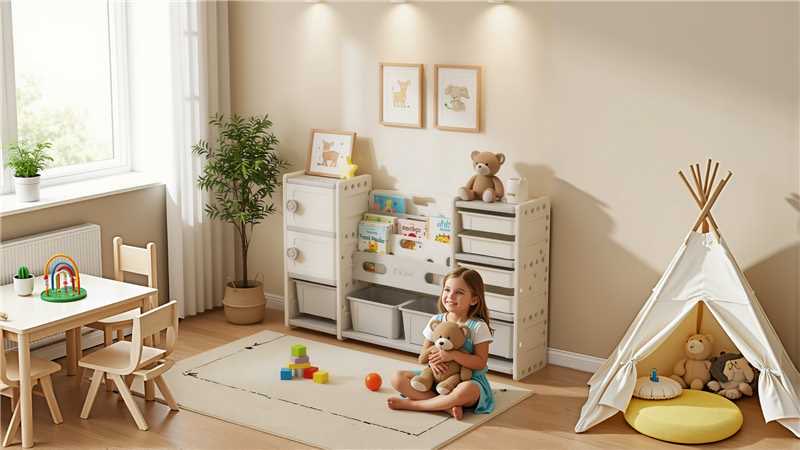 homycasashop's tweet image. Tiny hands, tidy minds 🌿  
Our Kids Organizer brings structure, safety, and softness into playtime.  
#HomyCasa #KidsRoom #ToyStorage #ParentLife #DesignForKids