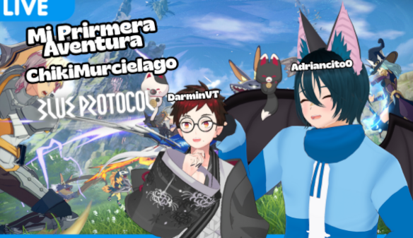 Adriancito0_'s tweet photo. EN DIRECTO🔴
Mi Primera Aventura Vampirito en Blue Protocol: Star Resonance FT. @darminvt   (Adriancito0) 🦇
https://t.co/PVZkxvkvtN
https://t.co/nbIY2U7FZL

#Adriancito0Stream #VtuberES #Vstreamer https://t.co/unTxRDJetg