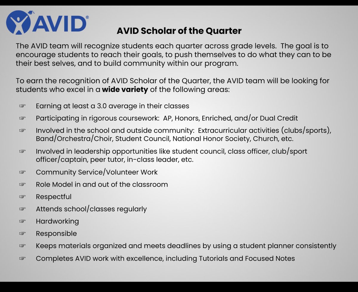 West Chicago AVID tweet media