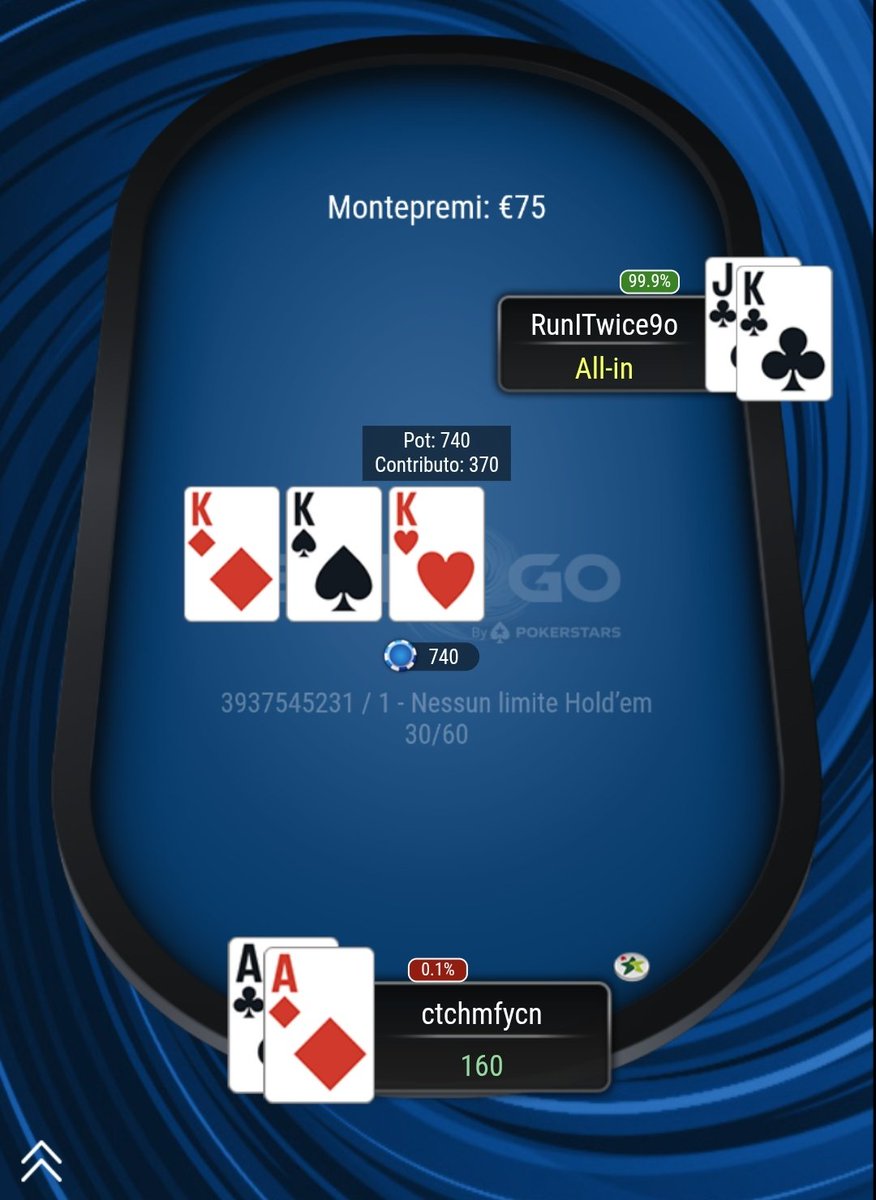 traderfallito's tweet photo. Hey @PokerStars, fix your game. https://t.co/fGXV3AQsiJ