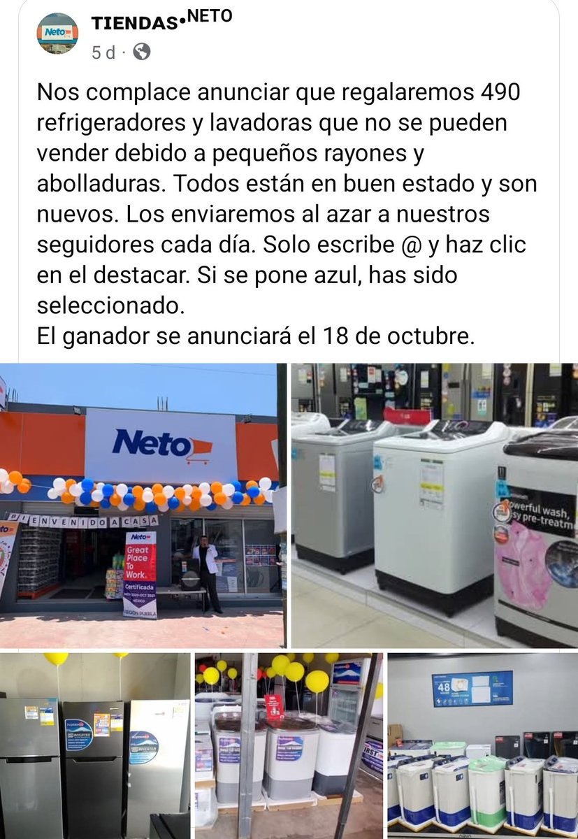 SolanoSykes's tweet photo. @tiendasnetomx Es verdad? No creo pero igual https://t.co/TDjaYdrUcO