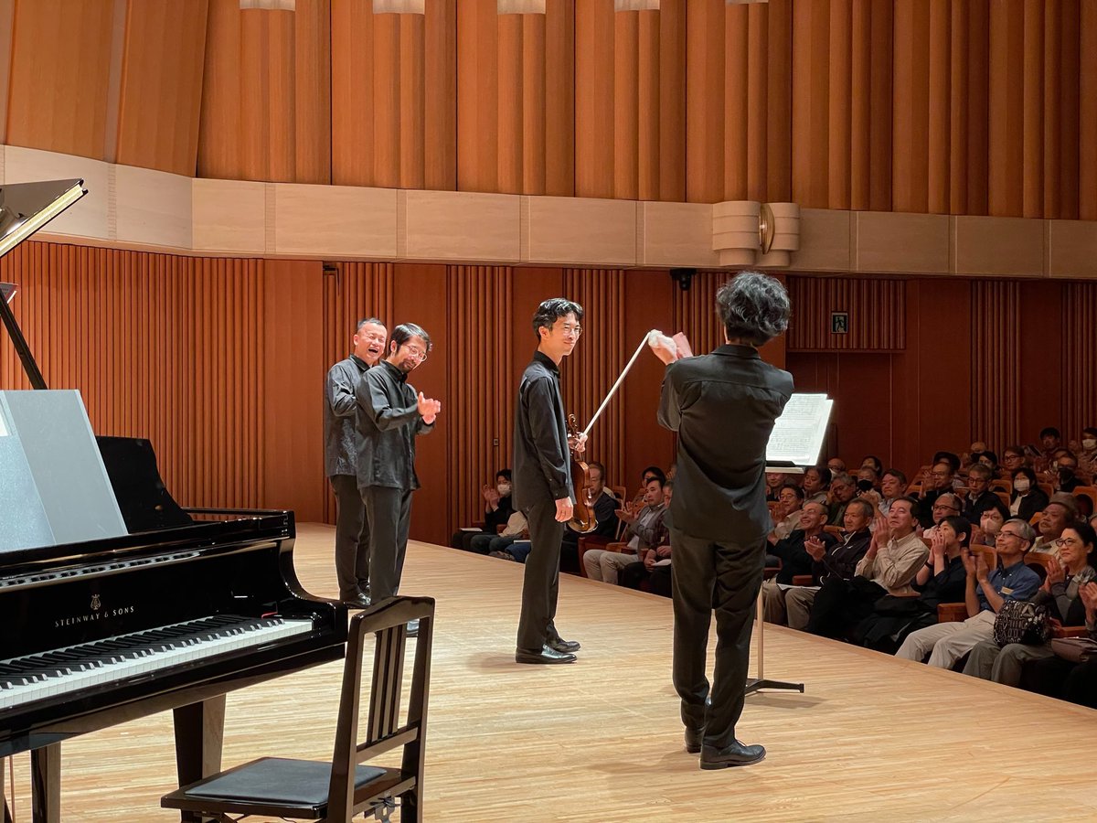 【#北村朋幹】
第47回読響アンサンブル・シリーズ《北村朋幹プロデュース》公演 TOPPANホール！#藤倉大 の「シークレット・フォレスト」、弦はステージ、管を客席に配置、会場全体が森へ🌳今回の公演の核となり、八村、武満、西村、細川作品で行うプログラムで、一つの作品を作り上げました！