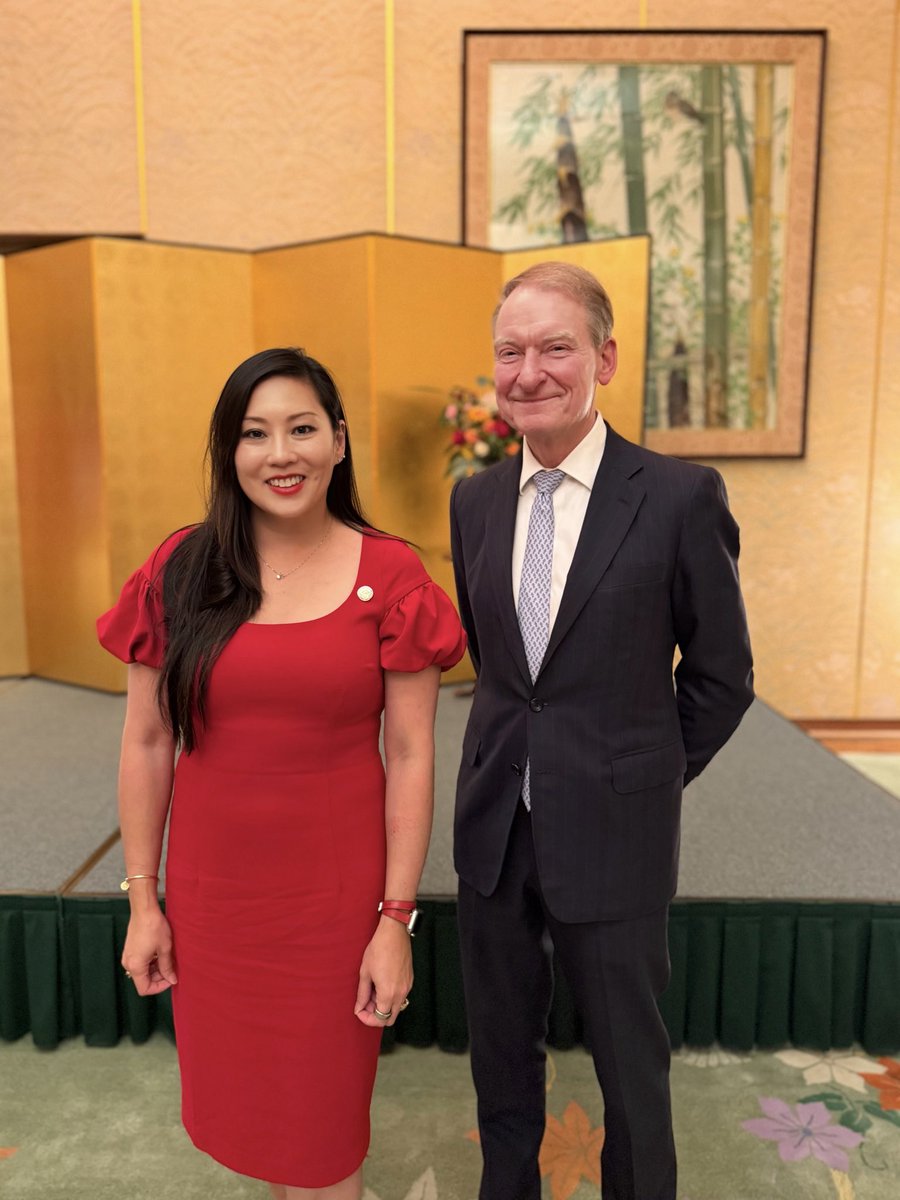 CarolineDPham's tweet image. Great to see @SECPaulSAtkins at @JapanEmbDC and hear remarks about investing in America 🇺🇸🇯🇵 @CFTC @SECGov