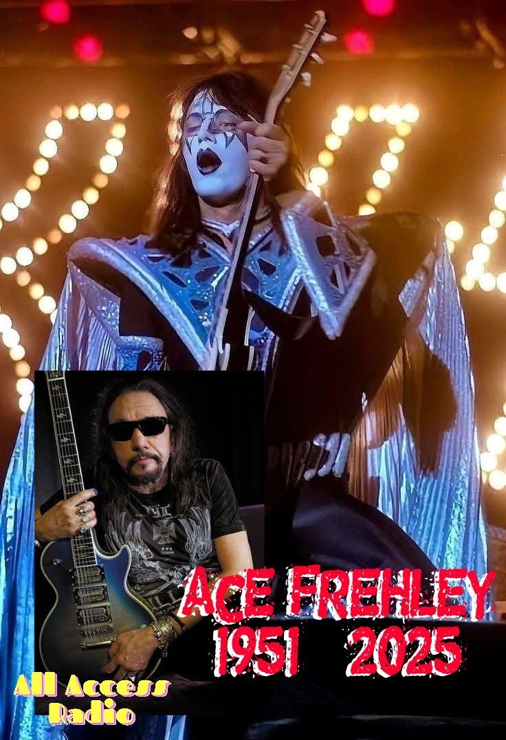 AllAccessRadio's tweet photo. 🖤 Hoy nos despide Ace Frehley, guitarrista fundador de Kiss, quien falleció a los 74 años tras complicaciones derivadas de una caída que desencadenó una hemorragia cerebral. ♠️

#AceFrehley #Kiss #Rock #ElSoundtrackDeTuVida #AllAccessRadio #RipItOut #Spaceman #RIP https://t.co/xOQ17ZjLne