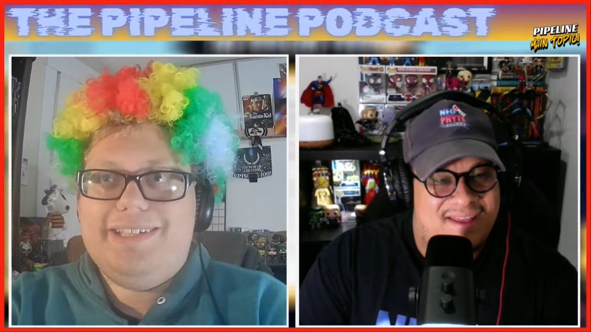 Was so great getting to know <a href="/neophytereviews/">Neophyte Reviews</a> on today’s episode! Hope to do it again soon!

The Pipeline Podcast #160 is now up for anyone who missed it live! 

⬇️🤡🩸

youtube.com/live/CKCptlzTa…