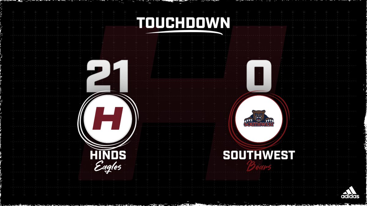Hinds CC Football (@hindscc_fb) on Twitter photo PICK SIX!
RJ Hall takes it to the house for the 50-yard pick six!
#GoHINDS PICK SIX!
RJ Hall takes it to the house for the 50-yard pick six!
#GoHINDS