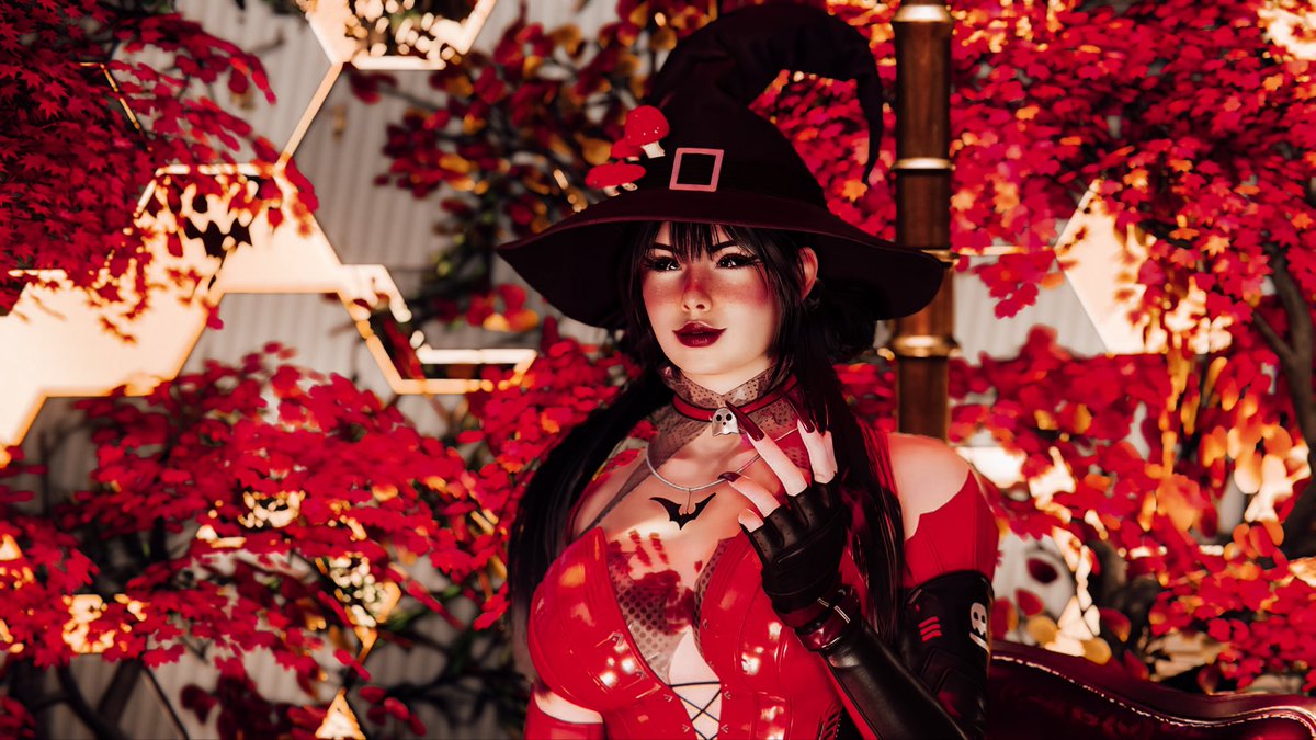 Bee4Debruyne's tweet image. Beauty and style are found in every detail, from the hat to the corset, creating the perfect costume for the spookiest night of the year!" 🎃✨
#OnceHuman #oncehumanmobile #openworld  #gaming  #VirtualPhotography 
@OnceHuman_