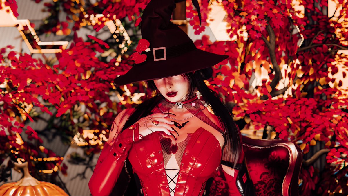 Bee4Debruyne's tweet image. Beauty and style are found in every detail, from the hat to the corset, creating the perfect costume for the spookiest night of the year!" 🎃✨
#OnceHuman #oncehumanmobile #openworld  #gaming  #VirtualPhotography 
@OnceHuman_