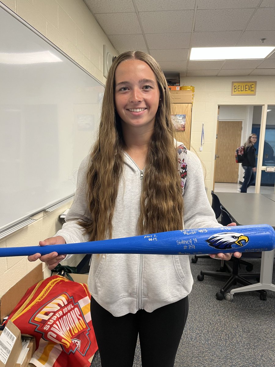 Eagles win their first round game at Districts, 15-0, over NKC in 3 innings. <a href="/Riley_Hodson45/">Riley Hodson</a> got the 3-inning shutout for her 4th win in the circle. GV will play in the semis Saturday at 1:00 vs either Blue Springs or Truman.