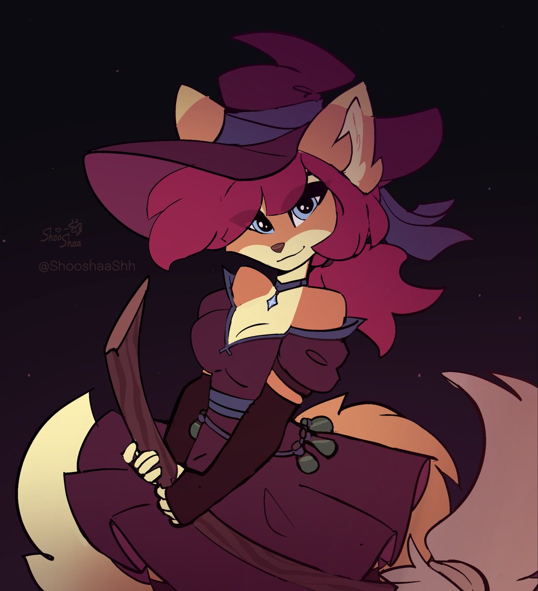 Halloween time 🎃
Witch Fira for <a href="/FireFokuso/">Fire Fox</a>