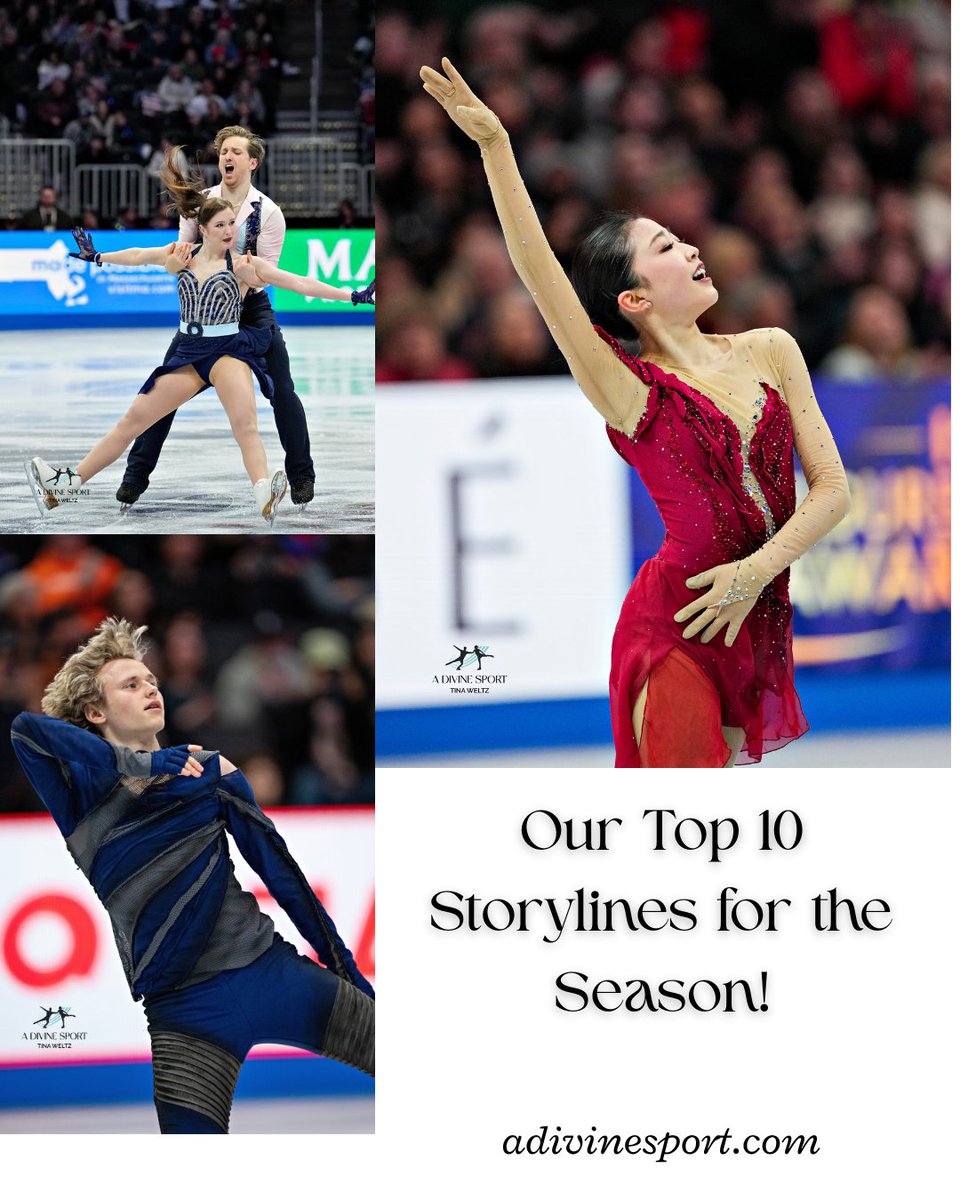 The Olympic season has no shortage of compelling stories, both on and off the ice. Here's our picks for the top 10 storylines we're most interested in this season!
📸:  Tina Weltz for A Divine Sport
🔗: adivinesport.com/2025/10/17/top…