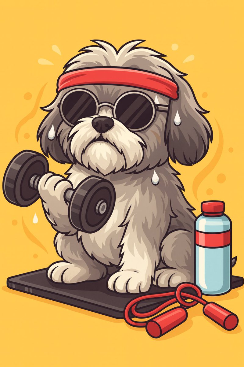 EWOKSHITZU's tweet photo. Ewok never skips leg day 🐾💪
Staying strong for the next big move 👀
#EwokMode #CryptoPup #HustleAndPaws #EwokCommunity #StayStrong https://t.co/0M0ROKVMD4