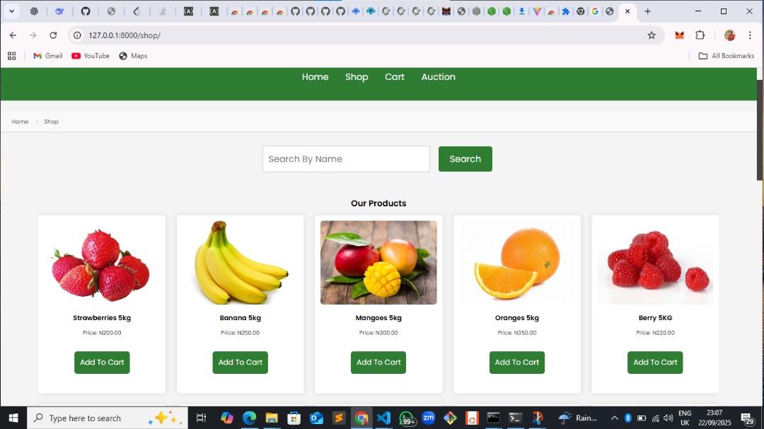 j_ybc's tweet image. 🚜 Built for Shagari Farm, Sokoto — a smart Farm Inventory &amp;amp; Expense Tracking System powered by #Django5 🌾💻

Digitizing agriculture, empowering farmers, and driving innovation in Northern Nigeria!

#AgriTech #FarmTech #Innovation #Sokoto #Nigeria
