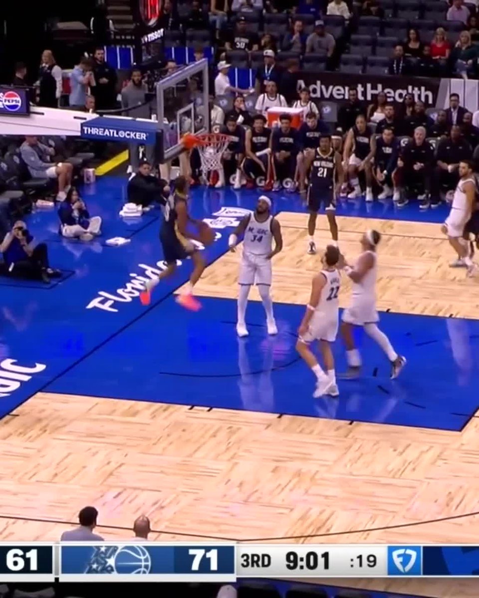 TREY MURPHY WINDMILL ALLEY-OOP FROM ZION 😳 