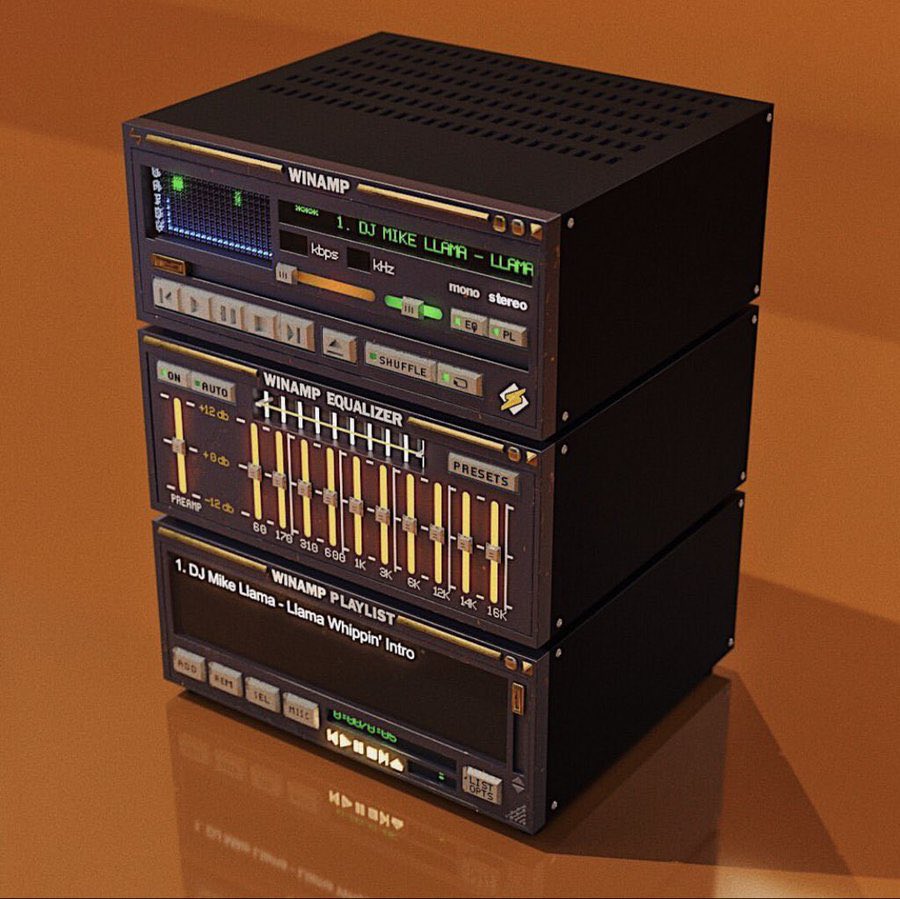 If Winamp was hardware 😎