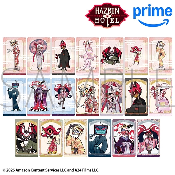 ハズビンホテル HAZBIN HOTEL アニメイト 和服 クリアファイル ハズビン・ホテルへようこそ アニメイトフェア | アニメイト