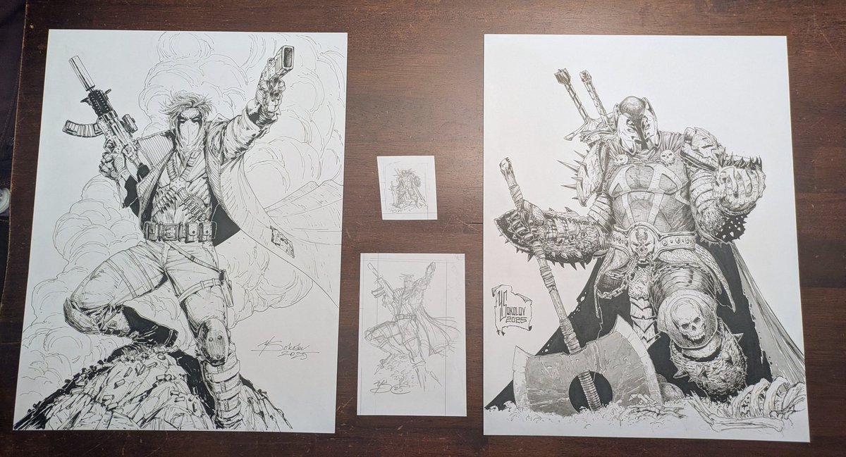 Amazing work by <a href="/YVSokolovArt/">Yevgeny_Sokolov_Art</a> 
They look even better in person.