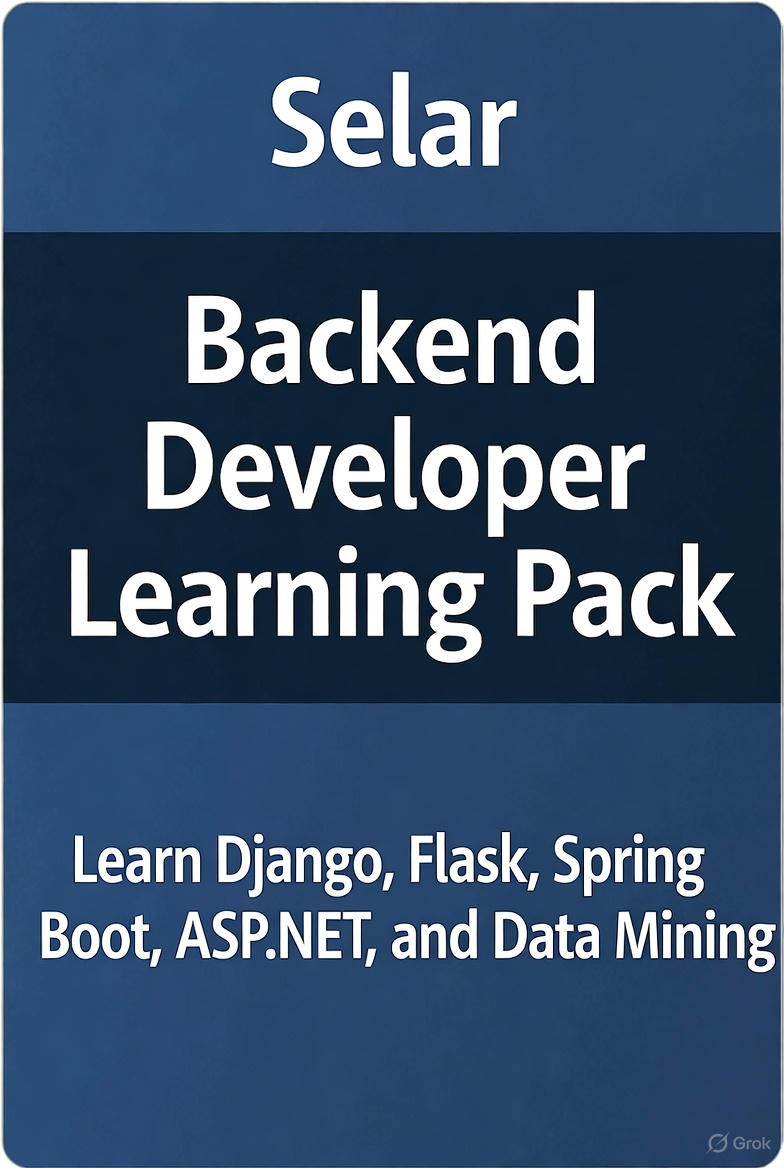 dondominic109's tweet image. 🎯 Get instant access to the Complete Backend Developer Learning Pack here 👇
👉 selar.com/1g1v25601p
Start learning today. Own your backend journey. 🚀
#BackendDevelopment #WebDevelopment #LearnCoding #TechTwitter
(cc @freeCodeCamp @hashnode @ZuriTeam @DevCareer)