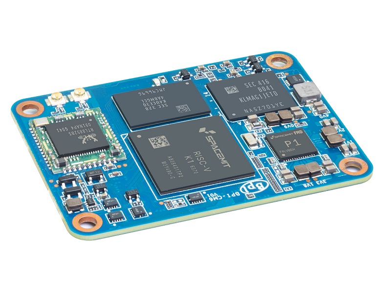 sinovoip's tweet image. Banana Pi BPI-CM6 design with SpacemiT K1 8 core RISC-V chip, CPU integrates 2.0 TOPs AI computing power. 8/16G DDR and 8/16/32/128G eMMC. support DeepX AI. will comming soon.
docs.banana-pi.org/en/BPI-CM6/Ban…
#riscv #EdgeComputing #bananapi #raspberrypi