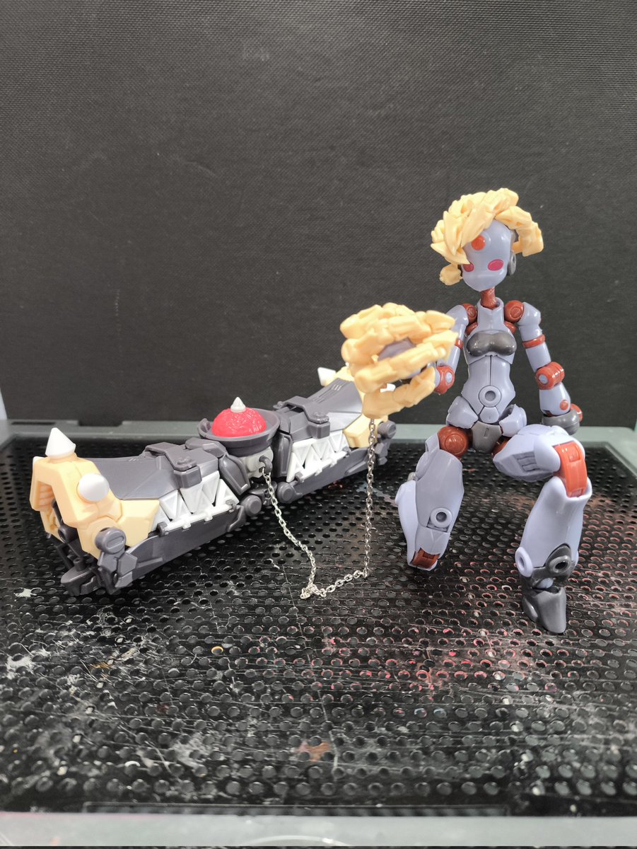 nonoririnko_03's tweet image. #全開スタジオ #全开工作室 #屍者永生

キョンシーロボ子ちゃん完成です。