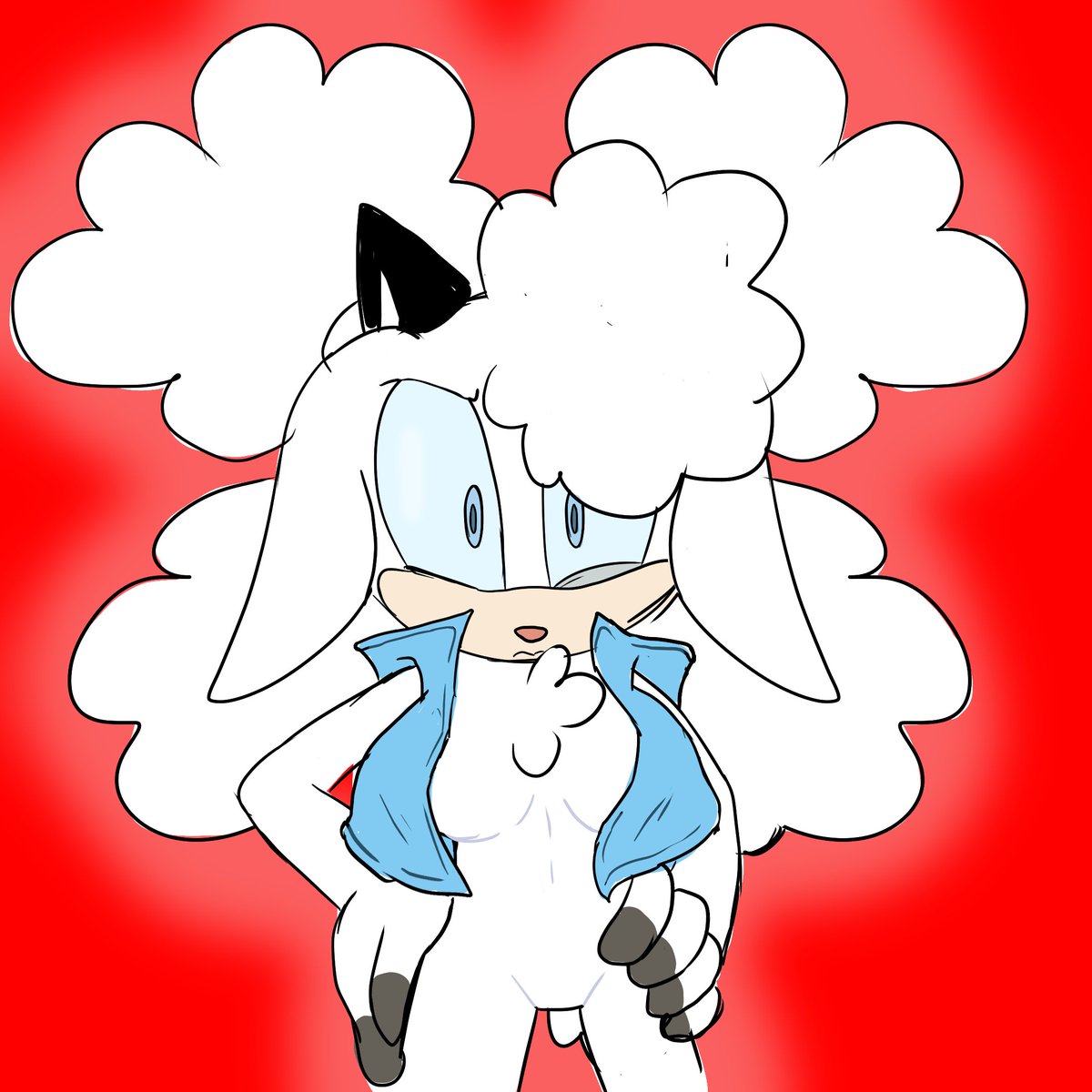 CintraArts's tweet photo. Lanolin the Sheep in Sally Acorns outfit https://t.co/rOBjKldEXj