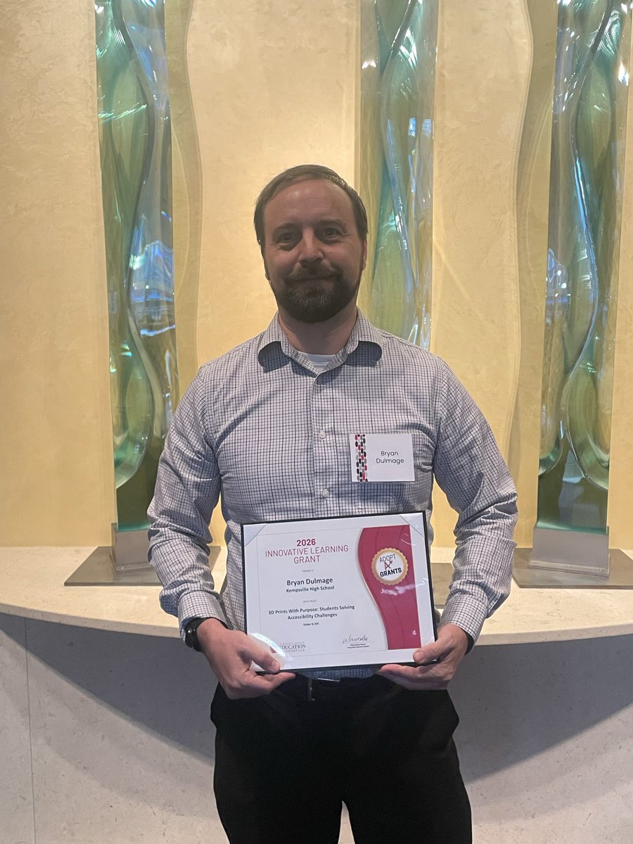 KHS_Chiefs's tweet image. Exciting news! 🌟 Mrs. Todd &amp;amp; Mrs. Soccio earned a VBEd Foundation grant for library hydroponics, and Mr. Dulmage for 3D printing! 💧🖨️ Innovation is thriving at KHS! 💙💛 #KempsvilleStrong #VBEdFoundation