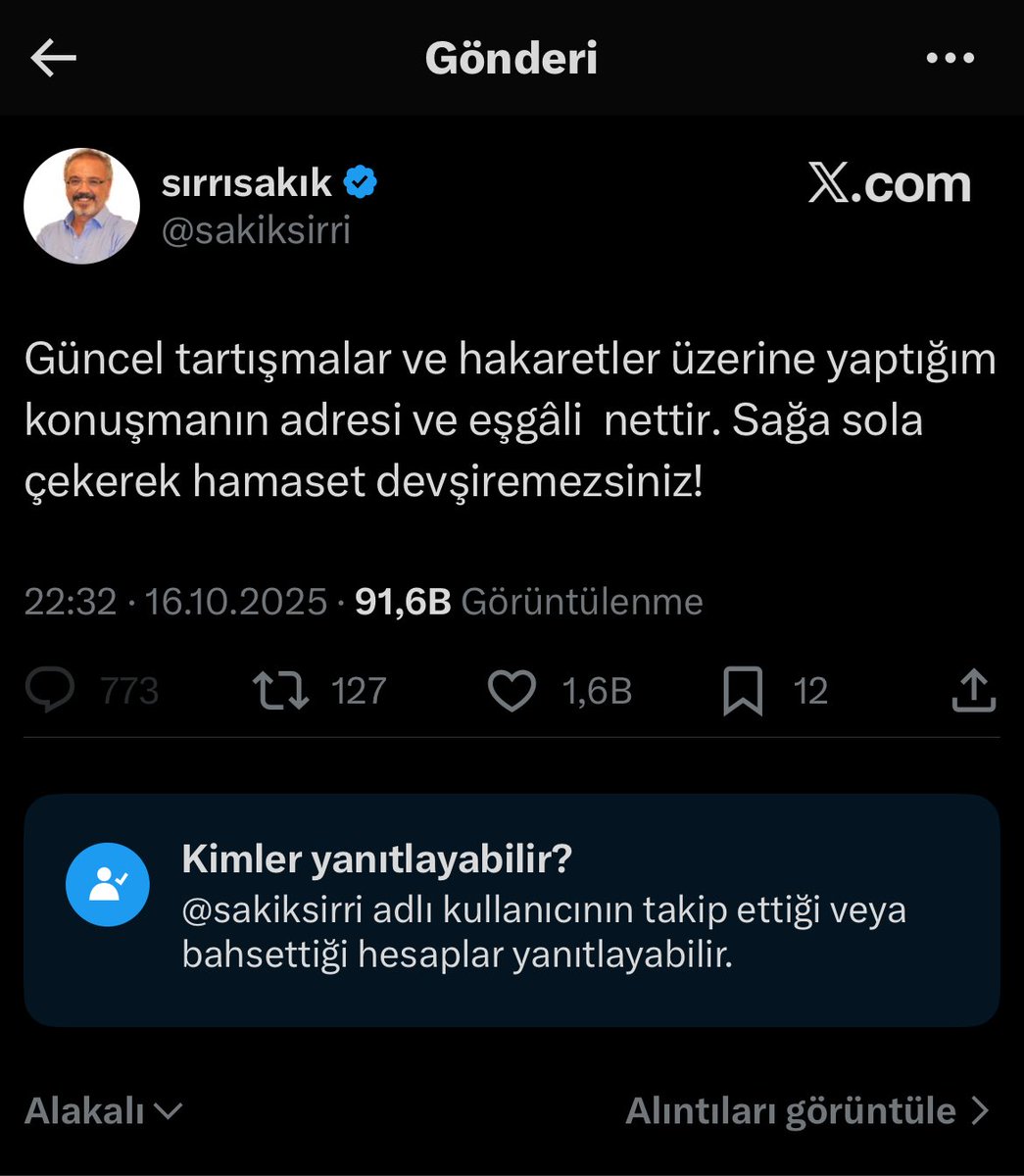 Emirr_or's tweet image. Ne oldu lan yorumları kapatmışsın errrkek @sakiksirri #TeroeristleMuezakereOlmaz #ZaferPartisi