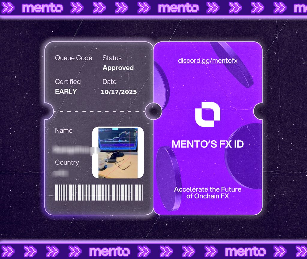 Mento Labs Airdrop Confirmed
<a href="/MentoLabs/">Mento (fx/acc)</a>
 provides global on-chain FX infrastructure for stablecoin swaps and cross-border payments.

Funding: $10M from HashKey Capital, No Limit Holdings, and others.

Tokenomics: 
Community Treasury: 45% (450M tokens)
Community Airdrops: 10%
